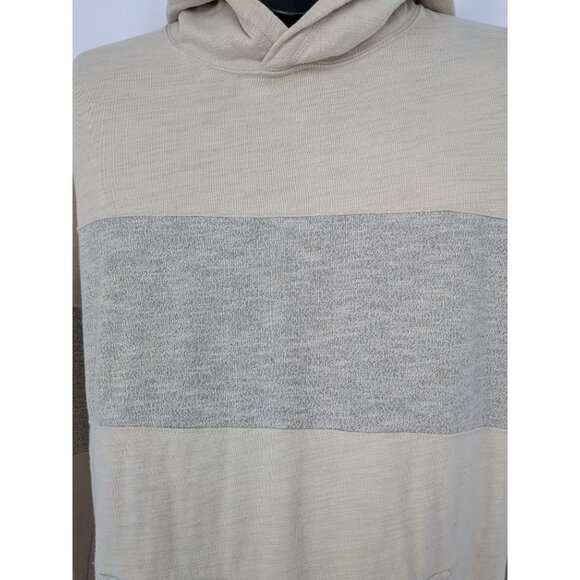 Abercrombie & Fitch Hoodie Men Size L Stripe Pullover Lightweight Minimalist Y2K - Picture 4 of 9